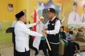 366 Jemaah Haji Kloter BTH -14  Tiba di DHA Provinsi Riau Disambut Bupati Inhu
