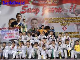 Teakwondo Inhu Raih Peringkat Kedua Juara Umum