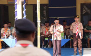 Staf Ahli Bupati Inhu Ini Buka Perkemahan Dewan Kerja Pramuka
