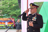 Kapolres Inhu Irup  Peringatan HUT Bhayangkara Ke-77