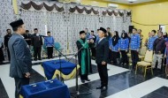 Dirum Perumda BPR Indra Arta Dilantik,  Bupati Inhu : Bekerja Sesuai Aturan.