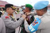 Polres Inhu Gelar Apel Pasukan Ops Patuh LK 2023