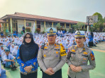 Police Go To School , Kasat Lantas Polres Inhu Jadi Irup di SMKN I Rengat