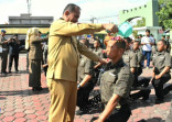 15 Anggota Komcad Disambut Dandim Inhu
