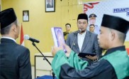 Bupati Inhu Lantik Direktur Umum Perumda BPR Indra Arta.