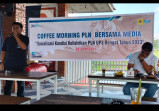 PLN UP3 Rengat Gelar Coffe Morning Sambil Sosialisasi Kelistrikan Bersama Wartawan