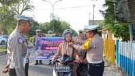 Kasat Lantas Polres Inhu Ajak Masyarakat Tertib Berlalu Lintas