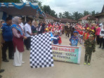 Bupati Inhu Lepas Pawai TK dan KB Kecamatan Rengat Barat