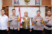 Bupati Inhu Harap Kapolres Bersama Pemerintah Bersinergi Bangun Inhu