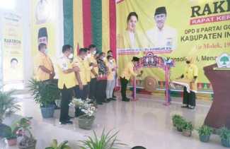 Ketua DPRD Riau Resmi Membuka Rakerda Partai Golkar Inhu