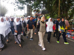 Para Pejabat Dampingi Bupati Inhu Ikuti Kegiatan CFD