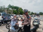 Di Hari Pertama Operasi PLK, Polres Inhu Tilang Pelanggar Lalu Lintas