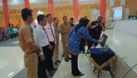 Rakor Camat dan Kades, Bupati Inhu Lauching Aplikasi ini