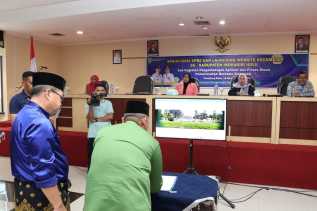 Kominfo Inhu Luncurkan WebSite Kecamatan, Bupati Harap Website Andalan Pelayanan Publik