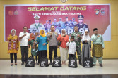 Dihadiri Wakapolres Inhu. Alumni Akabri 1991 Gelar Bakti Sosial dan Kesehatan.