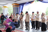 Kafilah MTQ Kabupaten Meranti Tiba Disambut Kadis Sosial