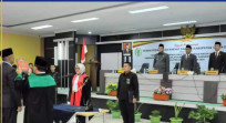 DPRD Inhu Gelar Paripurna. Rosman Yatim Resmi Jadi Pimpinan Dewan