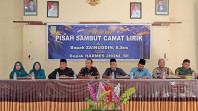 Pisah Sambut Camat Lirik Berlangsung Sore