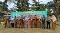 Gerakan Pencanangan Penanaman Pohon Di SD dan SMPN Dimulai