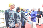 Bupati Inhu Buka Festival Pacu Sampan Tradisional Dirayon II Di Mulai