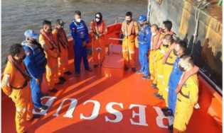 Basarnas Lanjutkan Pencarian 3 Korban Speed Boat Tenggelam Di Perairan Rupat