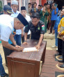 Masyarakat Desa Alim Siap Menangkan Paslon Ade-Hendrizal Pada Pilkada Inhu