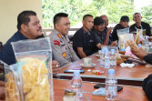 Ngopi Bang Atan Ala Kapolres Inhu Sempena Hari Bhayangkara