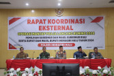 Digelar Rapat Eksternal Operasi Mantap LK 2024 di Inhu