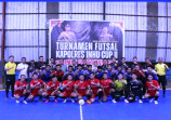 Bupati Inhu Buka Turnamen Futsal Kapolres