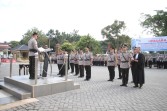 Lima Kapolsek Sertijab, Ini Pesan Kapolres Inhu
