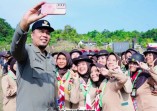 Bupati Inhu Ade Agus Hartanto Hadiri Jambore Karhutla Siak