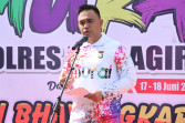 Lima Kabupaten Ikuti Kompetisi Mural Polres Inhu