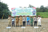 Dukung Program Presiden,Polres Inhu Bersama PT SSR Siapkan 2 Hektar ladang Jagung Pipil