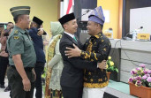 Dodi Irawan Tampil Pesona dalam Rapat paripurna DPRD Inhu PAW