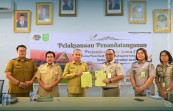 Kantor Pertanahan dan Bapenda Inhu Tandatangan PKS Layanan Perintis