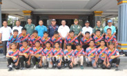 Didampingi Dandim, Bupati Inhu Lepas Keberangkatan Atlet Ke Piala Danrem 031/WB