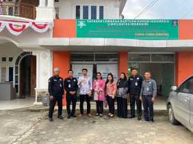 Monev Bankum, Kanwilkumham Riau Sidak LBHI Batas Indragiri