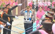 Sambut Kapolres Inhu,  Polres Inhu Gelar Farewell and Welcome Parade