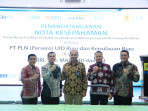 PT.PLN Berkolobrasi  bersama Bank Milik BUMN dalam penyediaan fasilitas dan Layanan ketenagalistrikan di Riau.