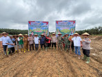 Dukung Program Pemerintah,  PT Tasma Puja dan Polres Inhu Sediakan 2 Ha Lahan Tanam Jagung Pipil