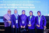 Ketua TP Posyandu Inhu Hadiri Rakornas Posyandu 2025