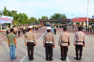 Pawai Malam Takbir Idul Adha, Polres InhuKerahkan Ratusan Personil