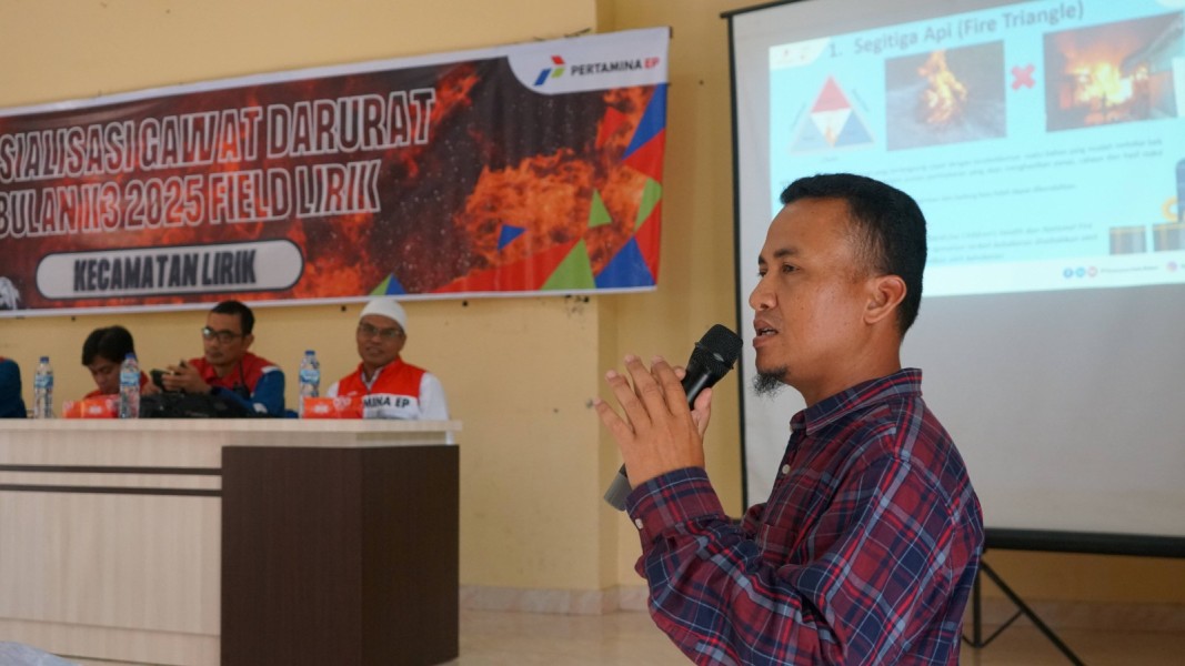 PEP Lirik Gelar Sosialisasi Tanggap Darurat dan Buffer Zone