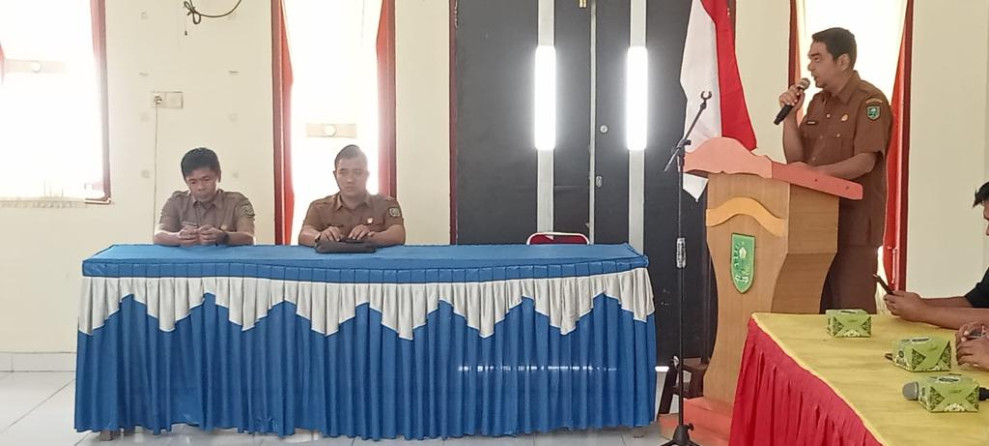 PMD Gelar Rakor Kades Tingkat Kecamatan se Inhu