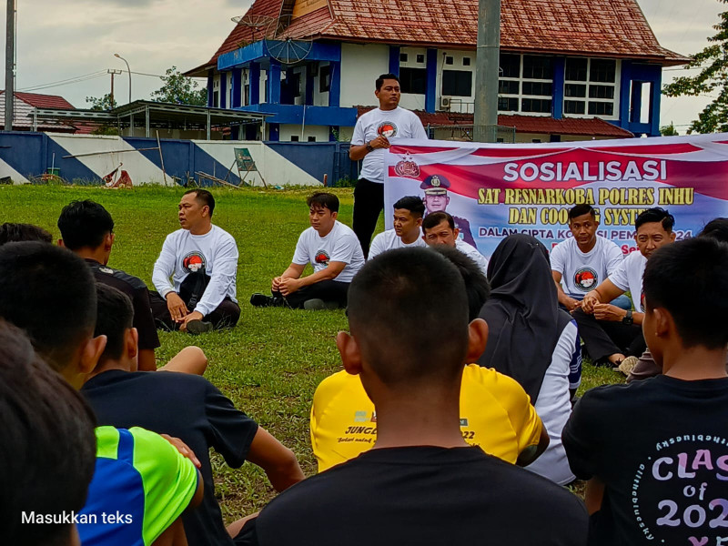 Satres Narkoba Ajak Pemuda di Stadion Narasinga Sukseskan Pemilu 2024