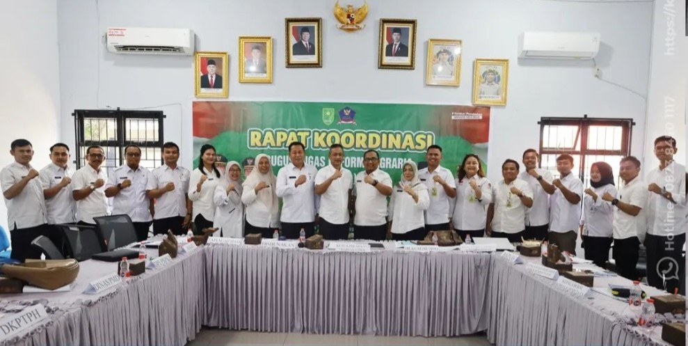Dua Pemateri Dihadirkan, GTRA Kab Inhu Gelar Rakor