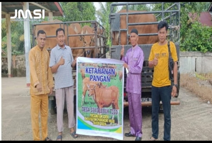 Ketahanan Pangan Desa Seluti, Dari Ternak Madu Sialang hingga Ayam Petelur dan Sapi.