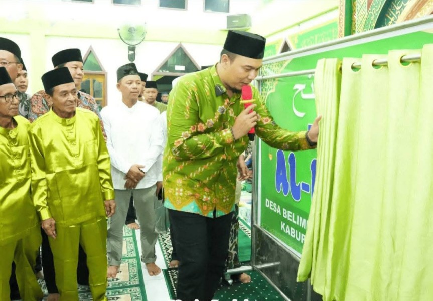 Dari Safari Ramadhan Bupati Inhu di Mesjid Al-Fattah Desa Belimbing