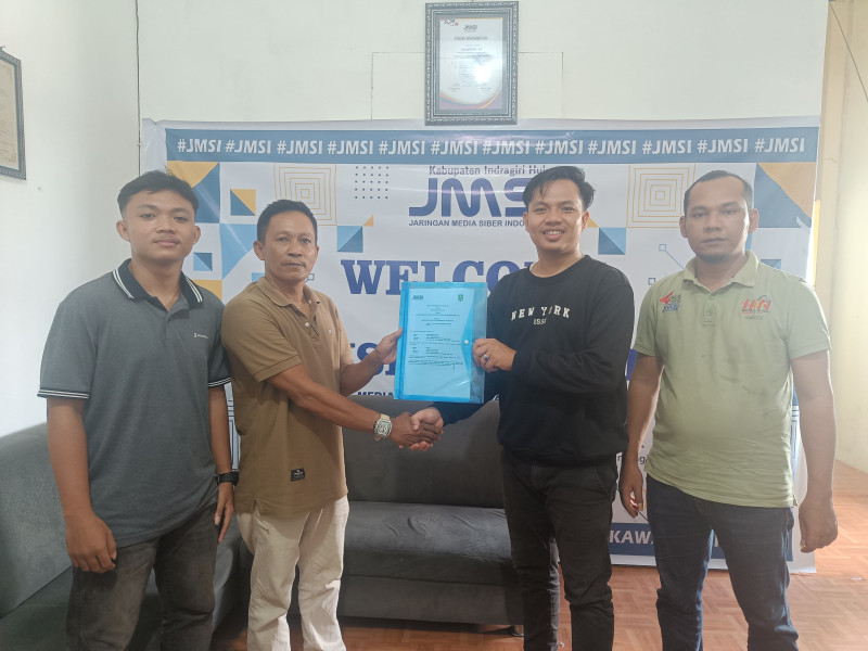 JMSI Inhu dan Kades Teken MOU Kerjasama Publikasi dan Advokasi