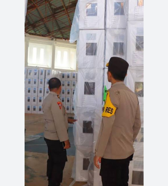Permudah Koordinasi Polres Rohil Dirikan Posko Bersama Pemilu di Setiap Kecamatan